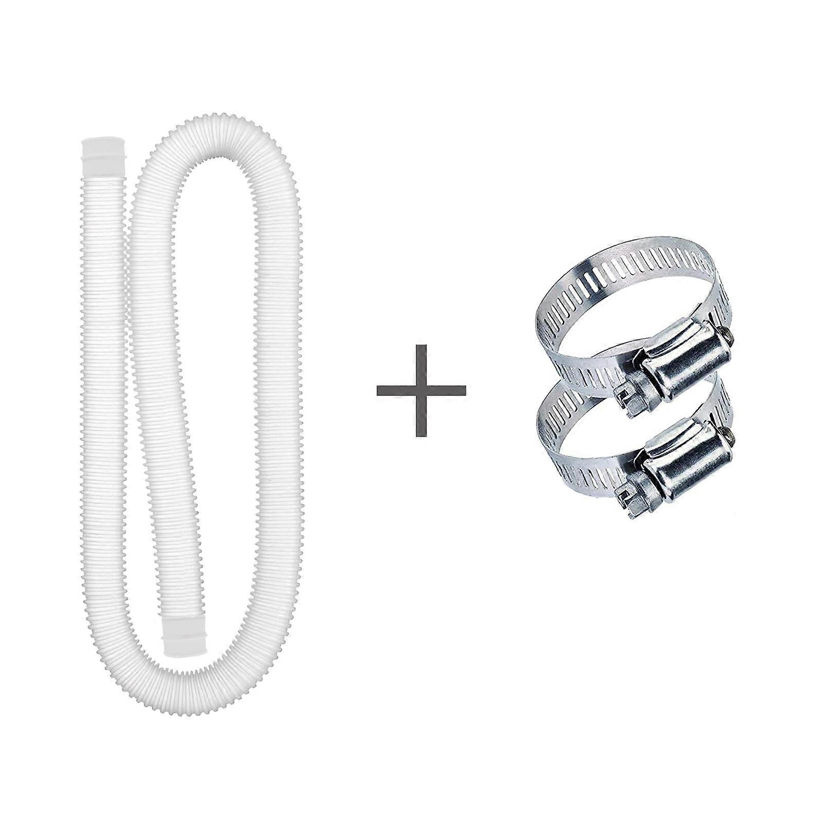 1/2 pcs 1.25 Inch Swimming Pool Pump Replacement Hose Surface Pool Pump Hose Replacement