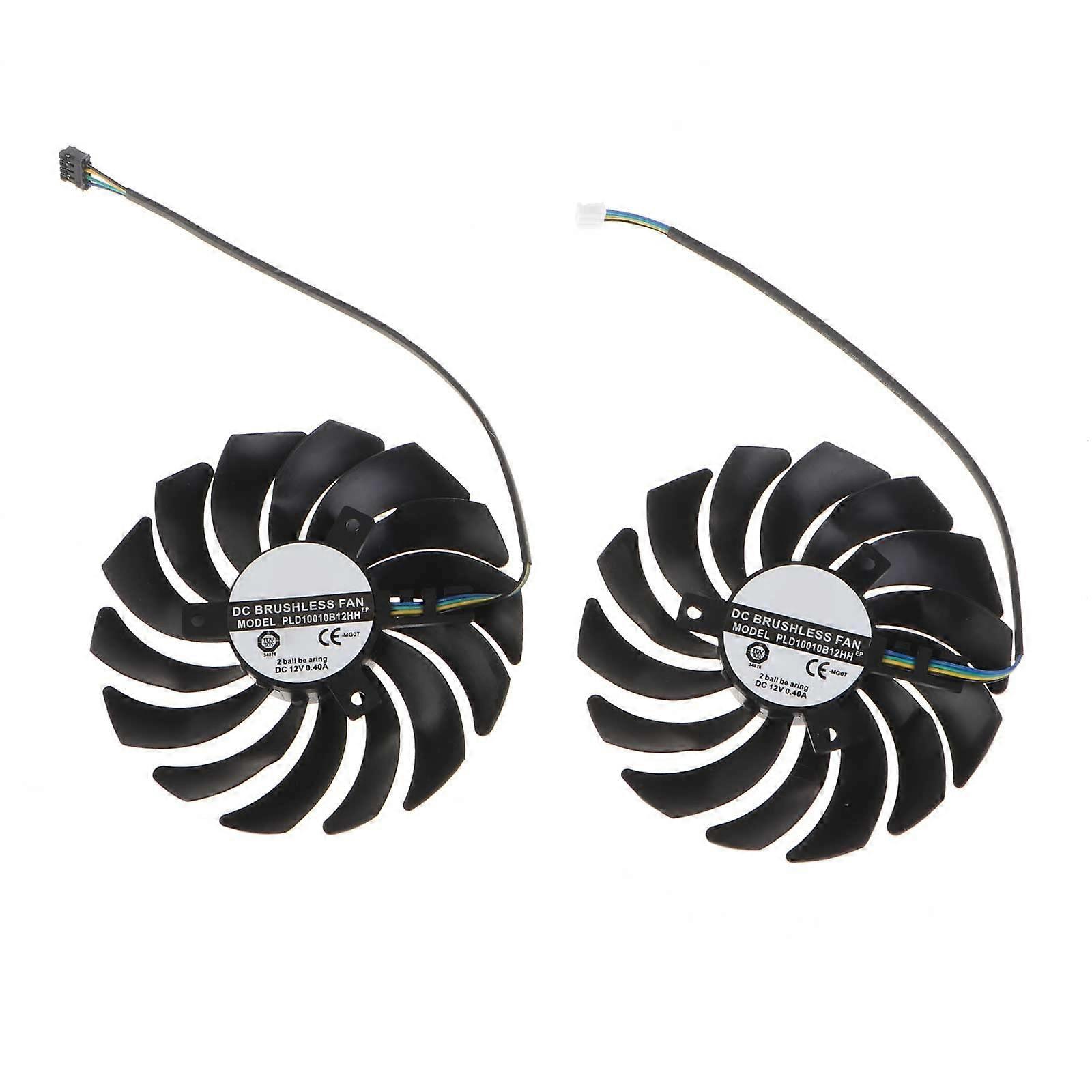 95mm 4Pin Cooling Fan PLD10010B12HH 0.4A 12V GPU Replacement for RTX 3060 3060 Ti 3070 Ventus Graphics Cards