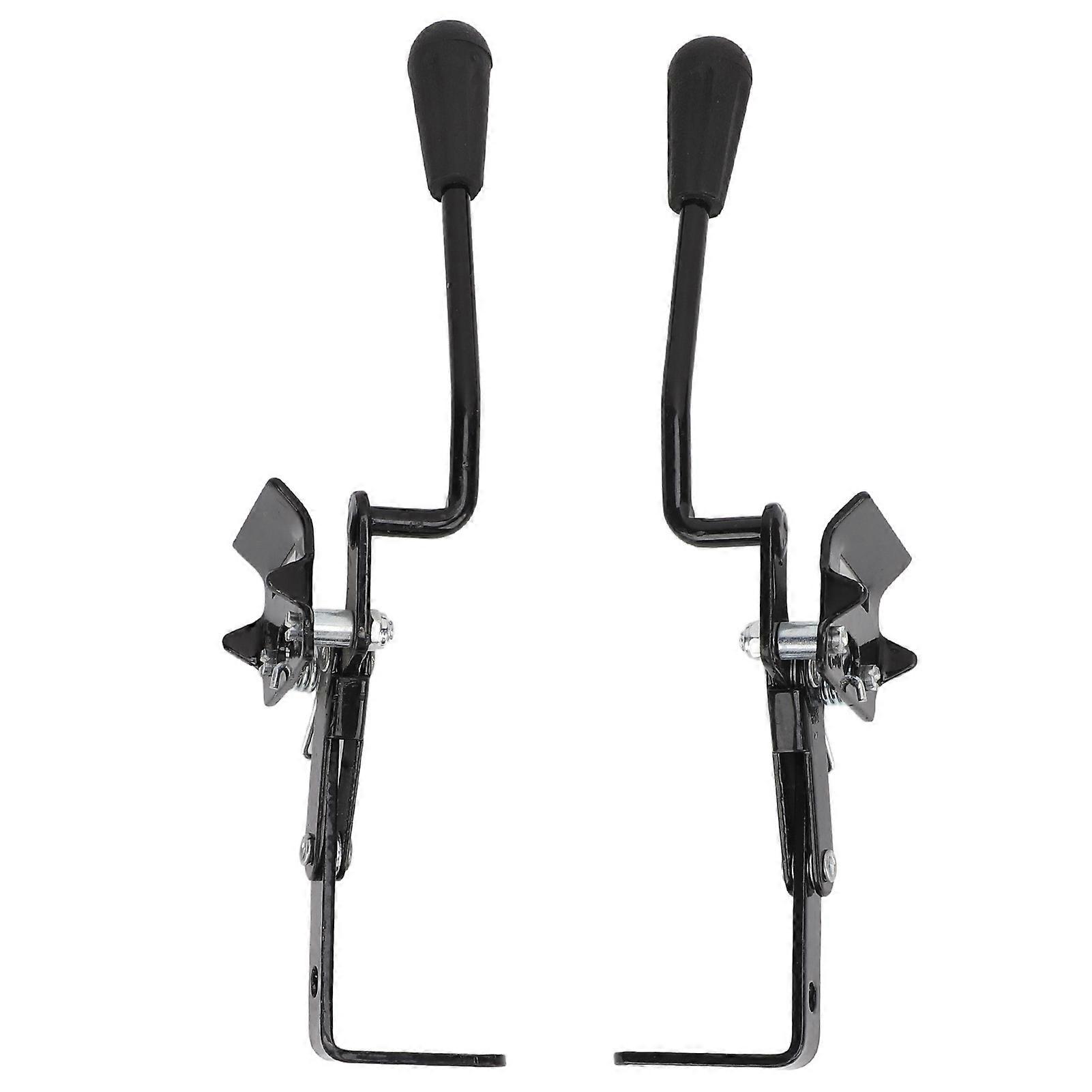 1 Pair Replacement Strong Brake Force High Sensitivity Left Right Side Mount Wheelchair Brakes
