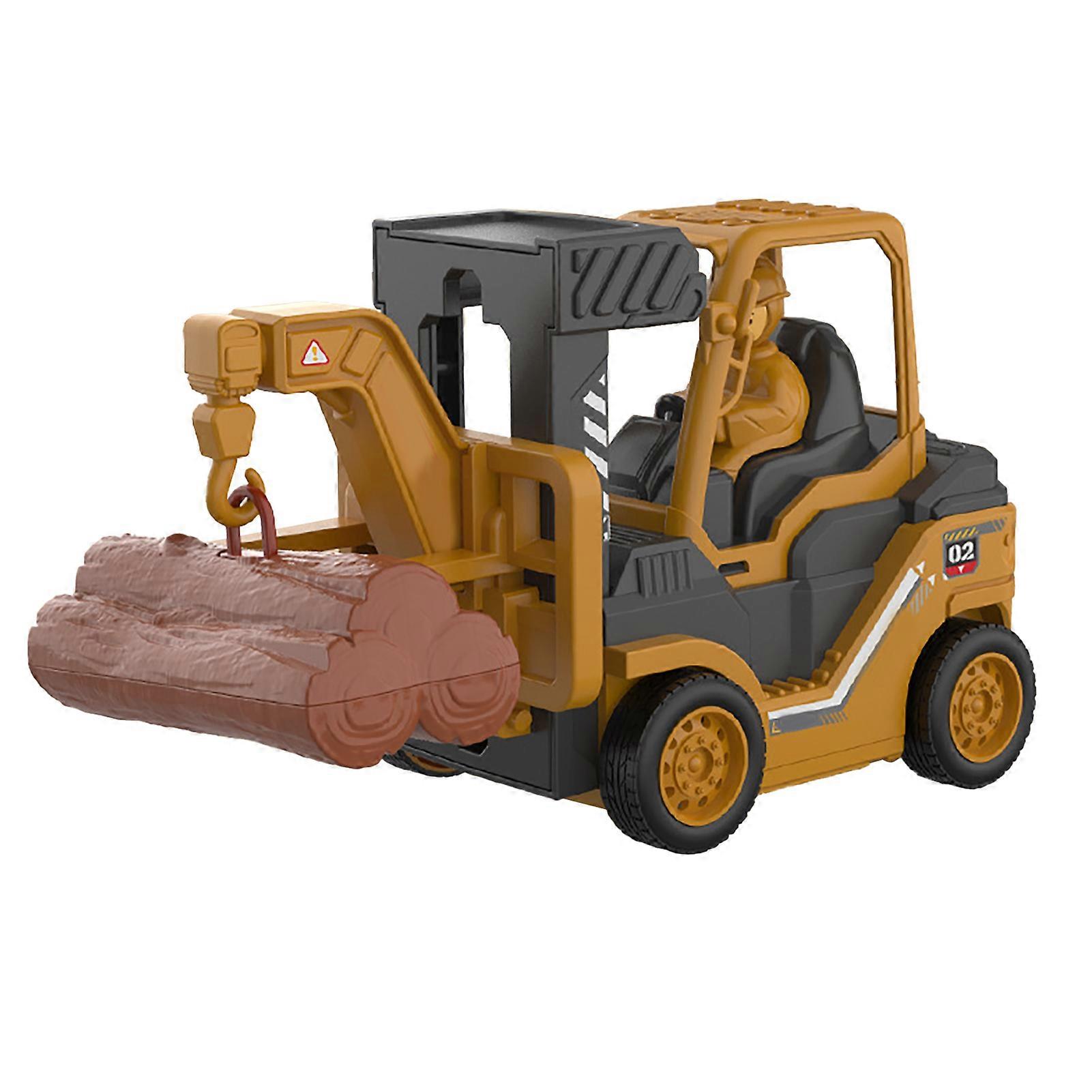 Press And Go Vehicle Developing Hands On Skills Simulated Building Scene Push Inertial Engineering Car for Children