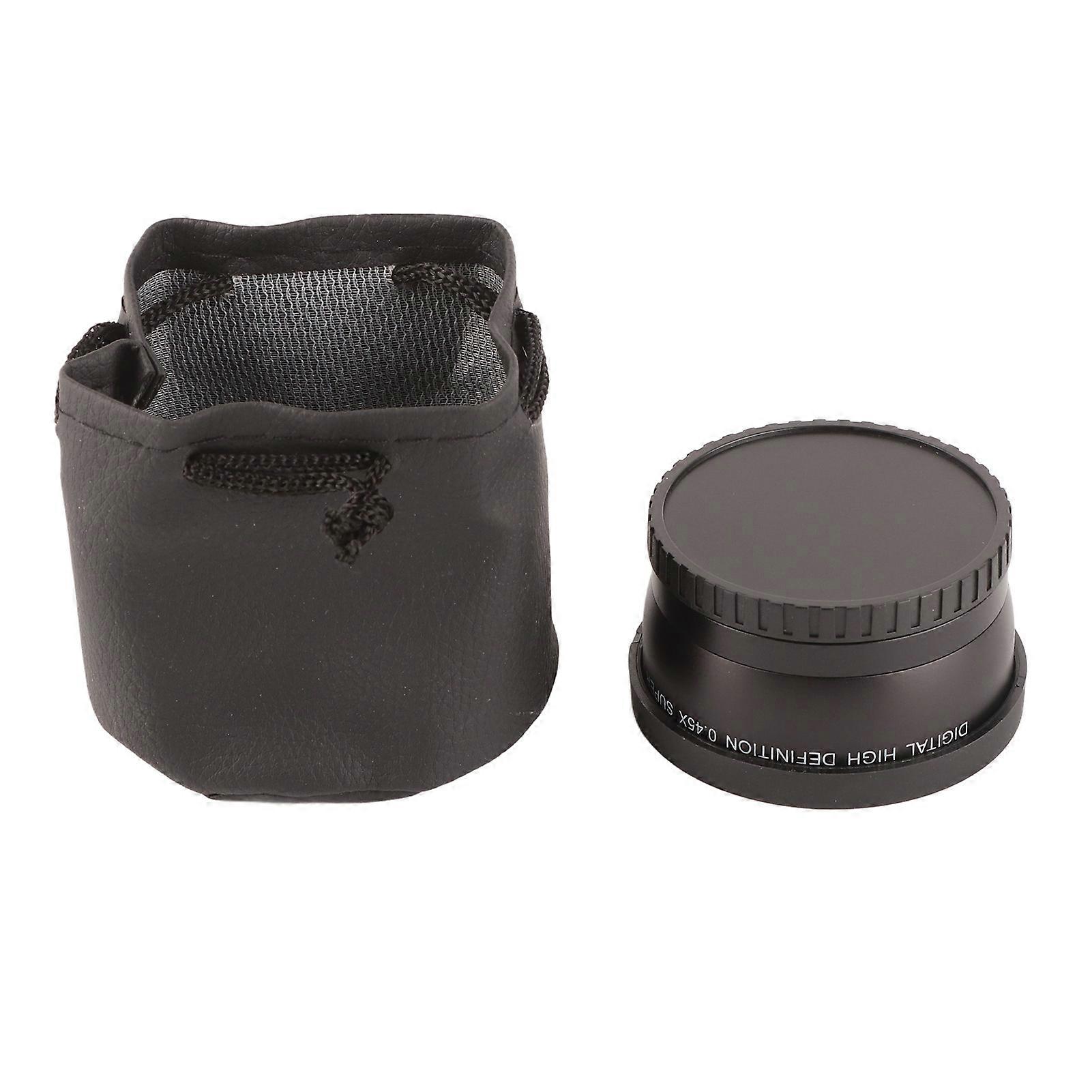 JSR‑1151 Advanced 58MM 0.45X Wide Angle Macro Lens Fit for All 58MM Diameter Camera Lenses