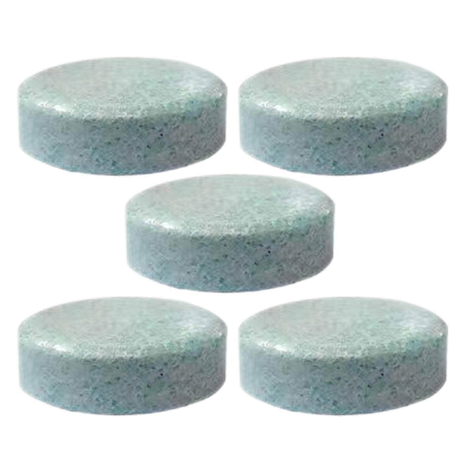 5 stycken solpaneler rengöringstabletter brustabletter för golvspegel