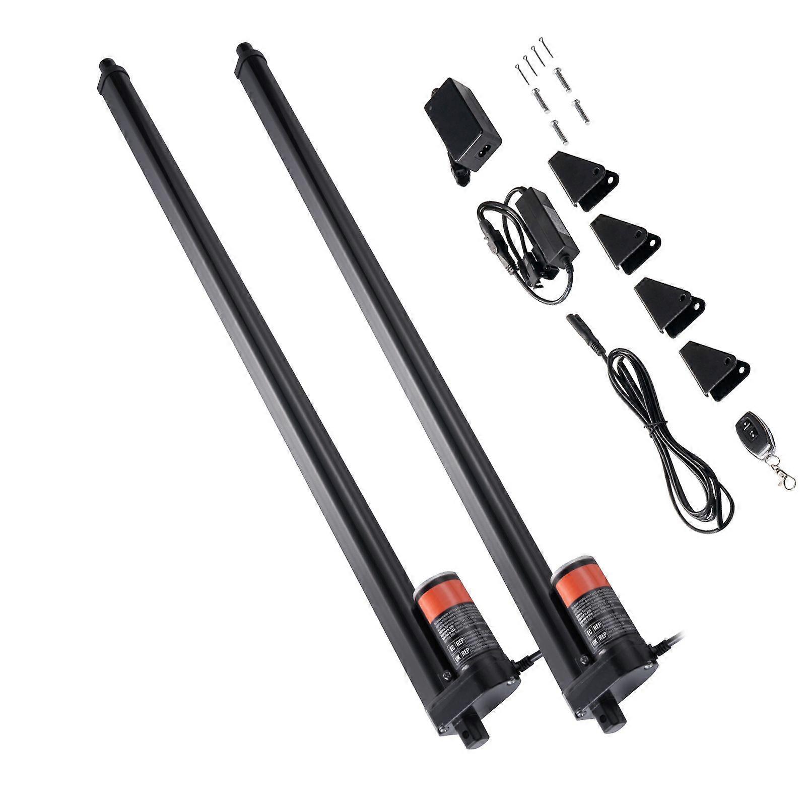 2PCS Linear Actuator Kit, 30 Inch High Speed 0.35"/s Linear Motion Actuator 12V, 220lbs/1000N Linear Actuator for TV/Table/Sofa Lifting