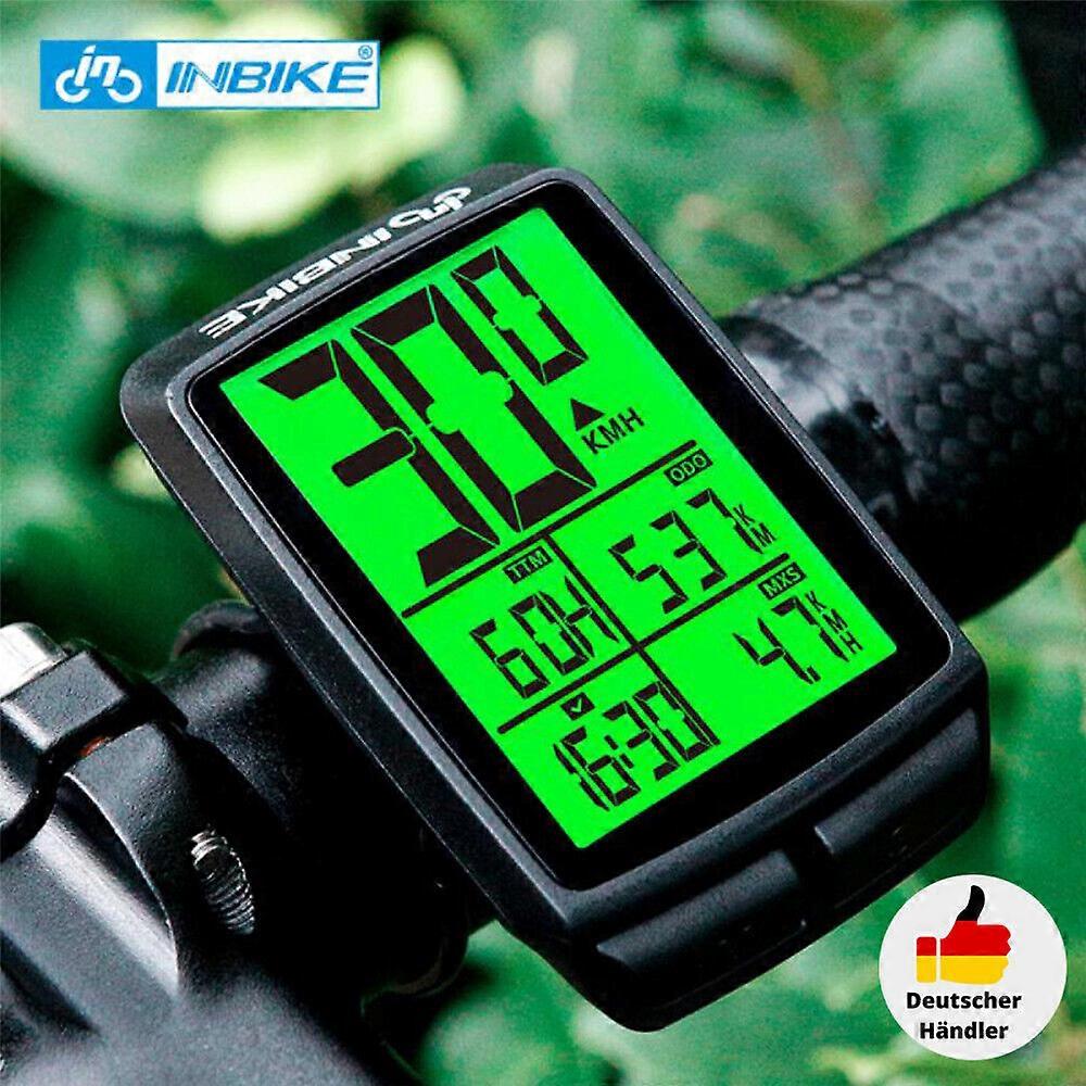 Wireless radio bicycle computer LCD bicycle speedometer cycling odometer