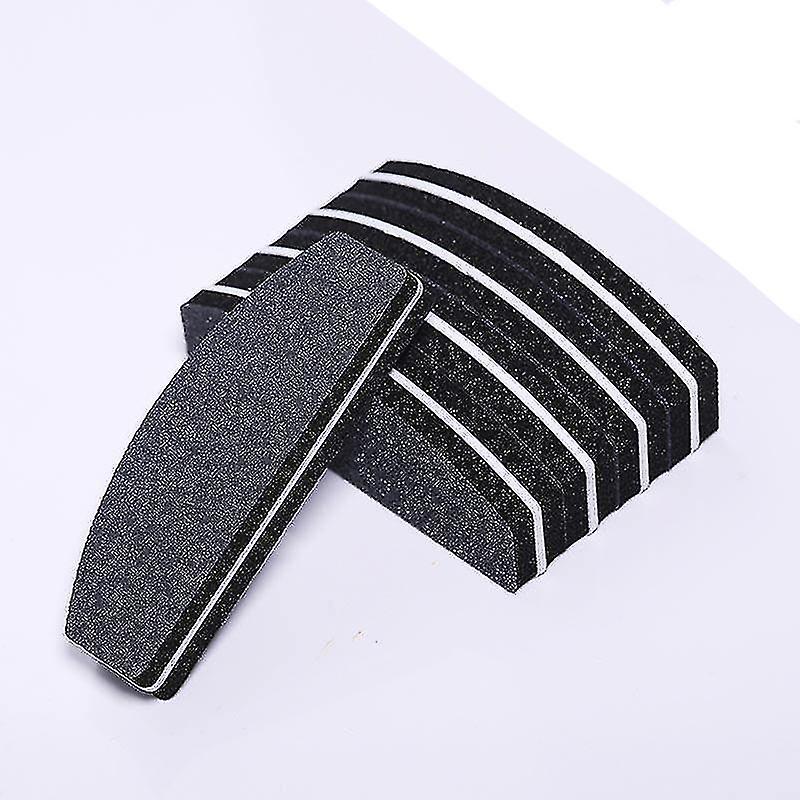 Nail File Buffer For Polishing, Buffing And Sanding(black)