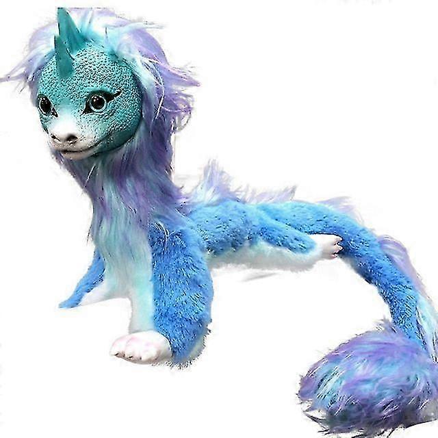 19 بوصة قوس قزح سيسو التنين أفخم لعبة رايا وآخر التنين ألعاب لينة محشوة كاواي دمى عيد ميلاد الحاضر