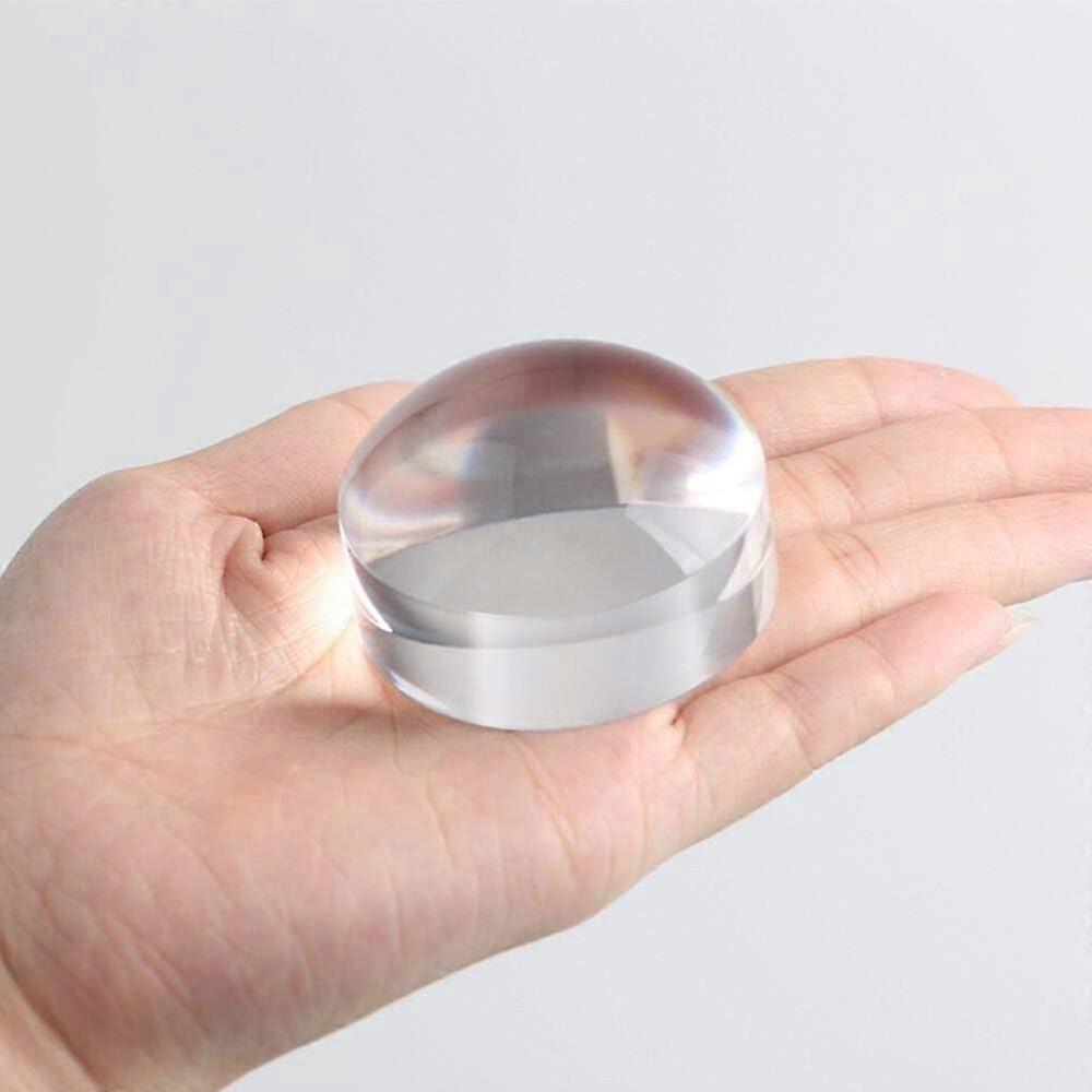 2" Magnifying Dome,Optical Acrylic, Portable, Paperweight, Reading Aid