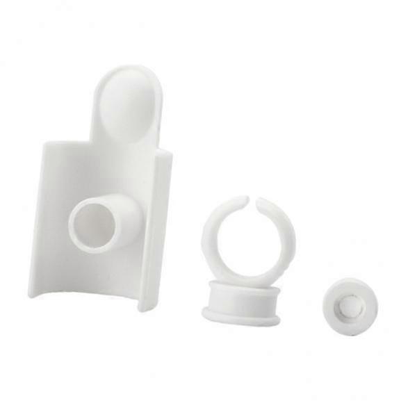 5X Set 3pcs Eyelashes Extension Eye Lash Strip Holder Pallet Glue Ring Cup Kit