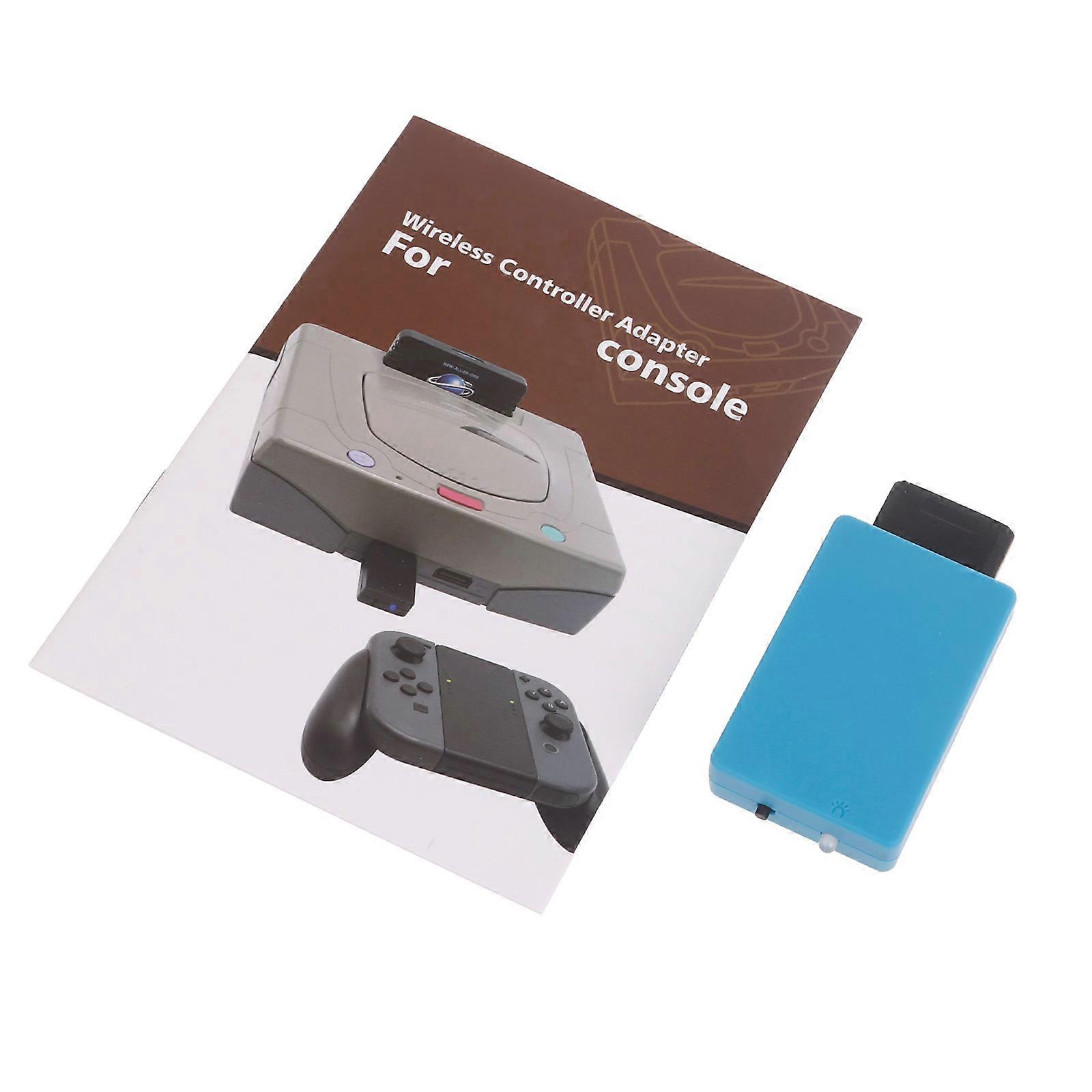 Controller Converter Wireless Bluetooth-compatible Adapter for Console Support for One S Controller  Blue