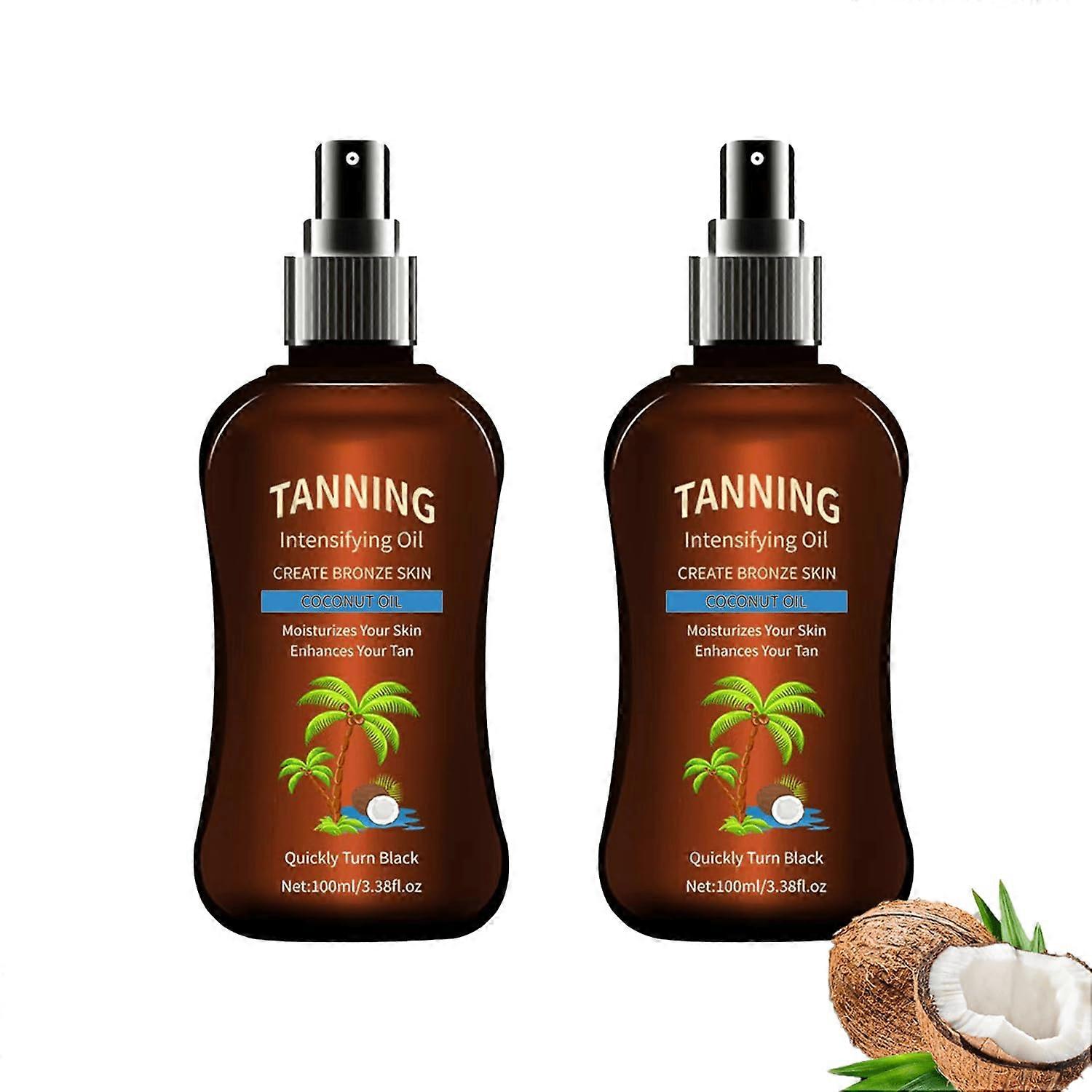 Tanningg Coconutt Oil,Sunless Tanningoill,Ttanning Sunscreenn,Tanninggoil Spray,Deeply Moisturises Skin The Suitable For All Skin Types
