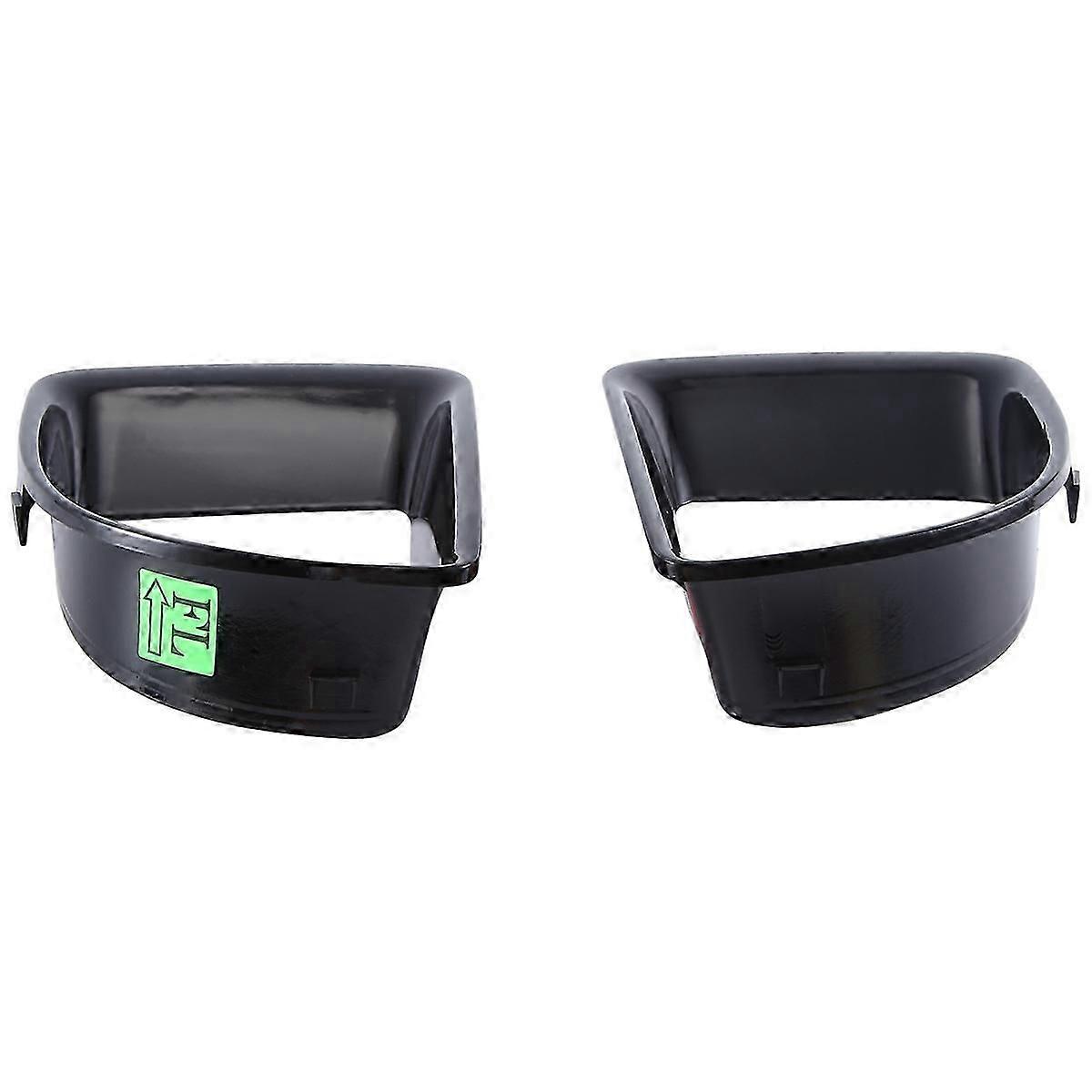 兼容 BMW MINI R55 R56 R57 R58 R59 JCW S 汽车前风管框架 黑色 1 对套装 51117255117 51117255-cheng du