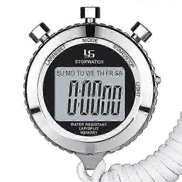 Metal Stopwatch Clock Daily Digital Timer hwy