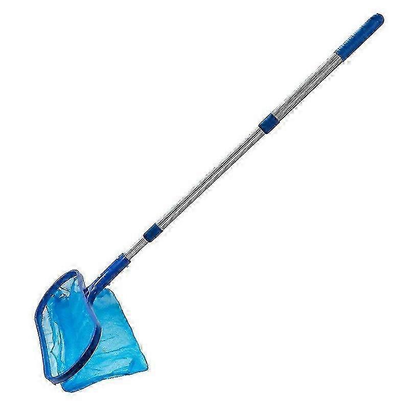 Swimming Pool Accessories Skimmer Net With Adjustable Telescopic Pole Deep Bag Net Water Surface De