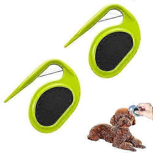 2-Pack Pet Detangling Comb for Dogs & Cats