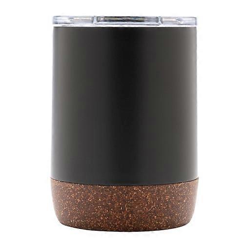 Tasse isotherme en acier inoxydable recyclé avec bouchon en liège de la collection XD