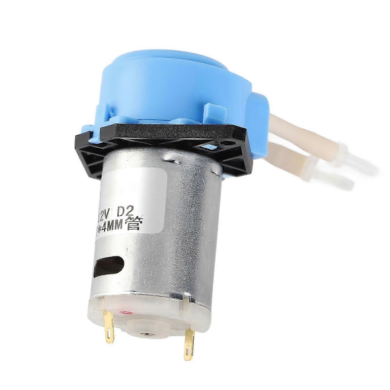 Peristaltic Pump Liquid Dosing Metering Mini Self Priming Pump for Aquarium Lab Analysis 12V DC