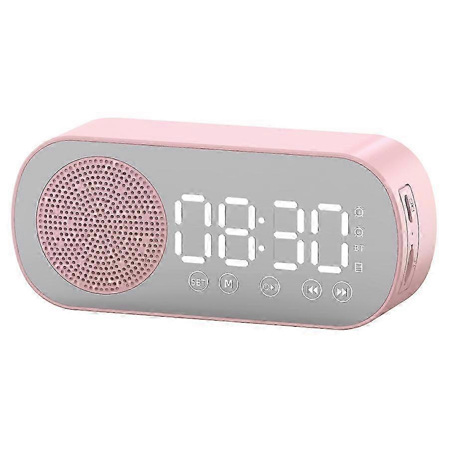 Mirror Display Bluetooth Speaker with Dual Alarm Function 2025