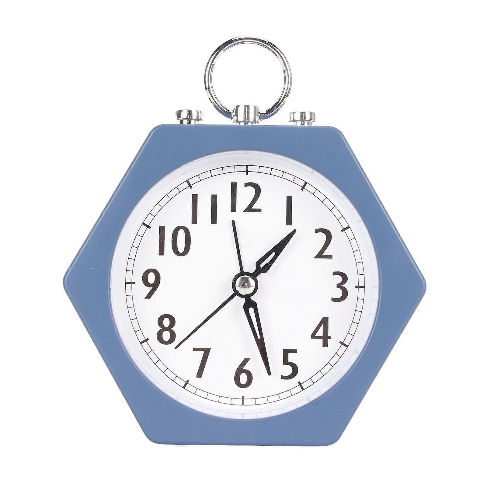 2025 Latest Model  Alarm Clock Multifunction Silent Metal Case Polygonal Mini