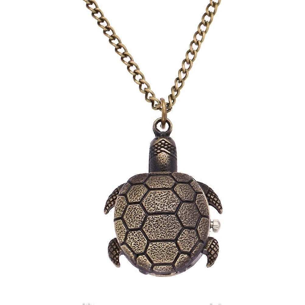 Here's a refined and engaging product description for your **Retro Turtle Design Pocket Watch**:
 
### 🐢 **Retro Turtle Design Pocket Watch – A