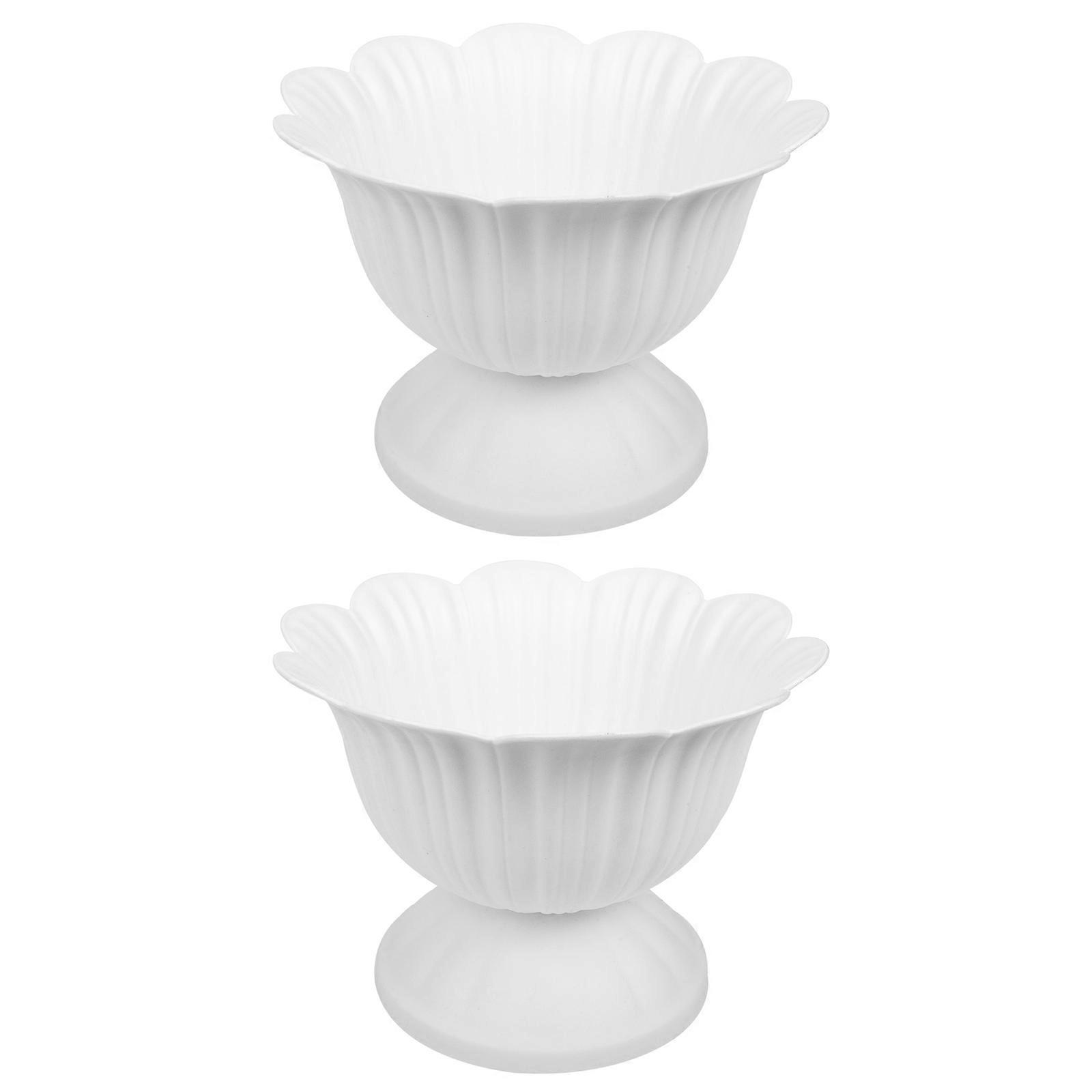 Durable Plastic Urns, Solution for Floral Displays