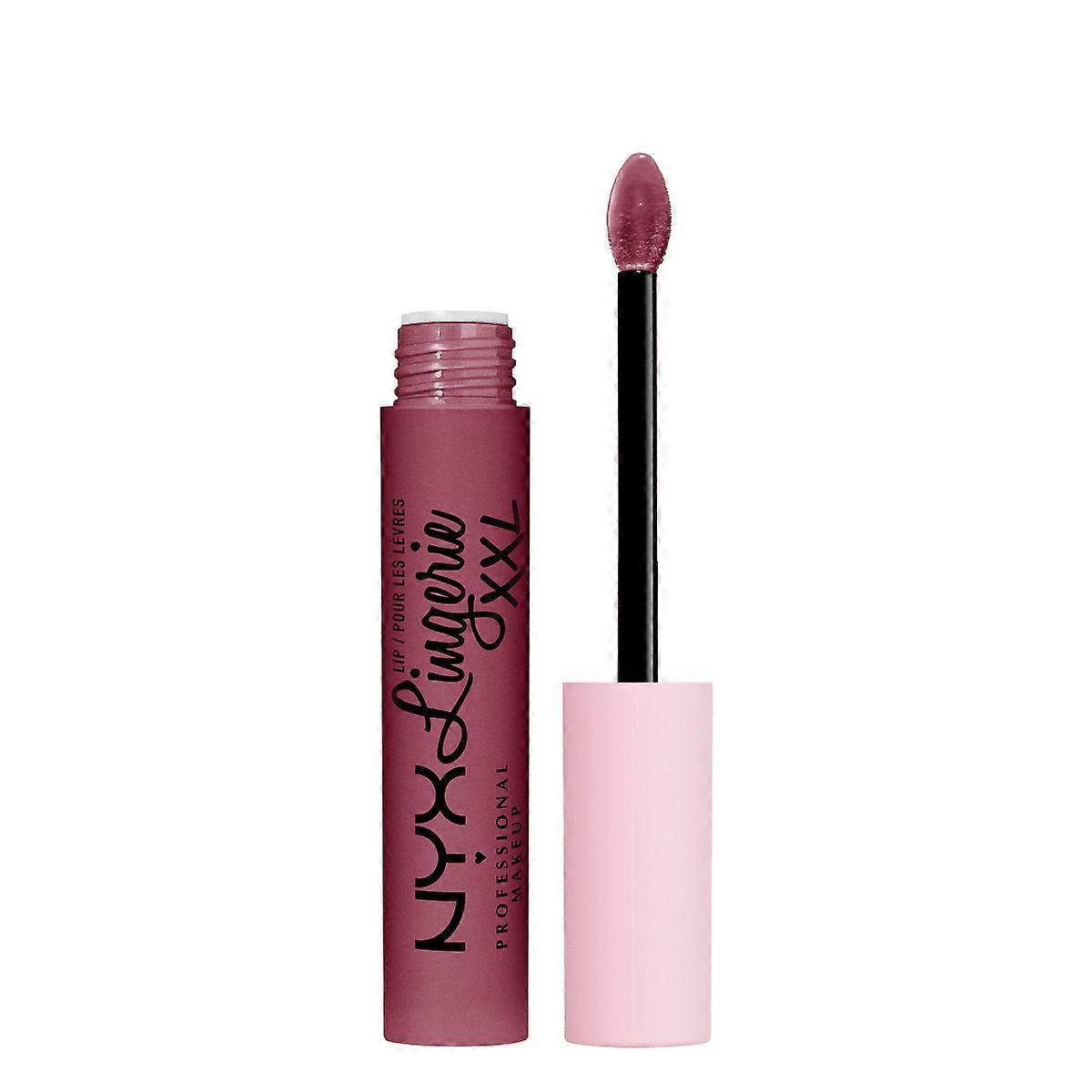 Nyx professzionális smink ajakfehérnemű xxl sima matt folyékony rúzs - 16 óra hosszú élettartamú, 14 mellszoború - 0.13 fl oz