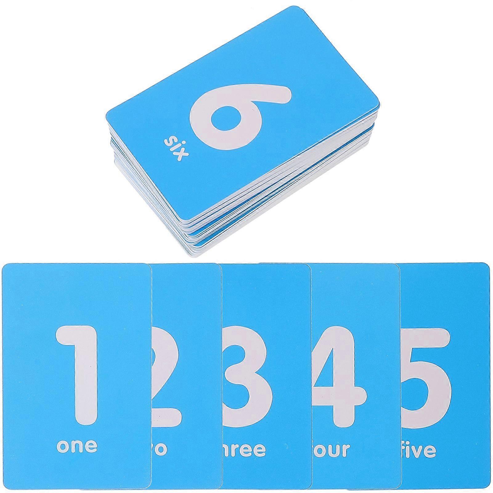 50Pcs Numbered Tags Plastic Number Cards Table Number Cards Farmhouse Marking Number Cards