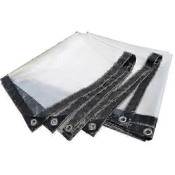 2m x 2m bâche transparente imperméable robuste