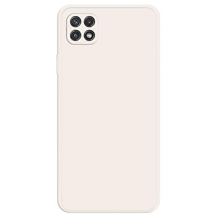 Cell Phone Back Cover Compatible For Samsung Galaxy A22 5G (EU Version), Fall Prevention Straight Edge Rubberized TPU Phone Case w