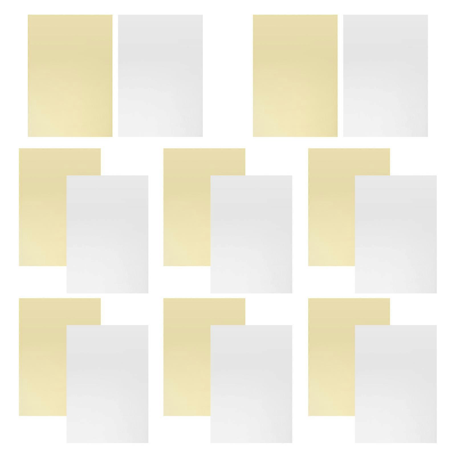 Glitter Card Stock Papers For Crafting Diy Projects Decorating Assorted Color 29.70X21.00X0.01CM 20Set