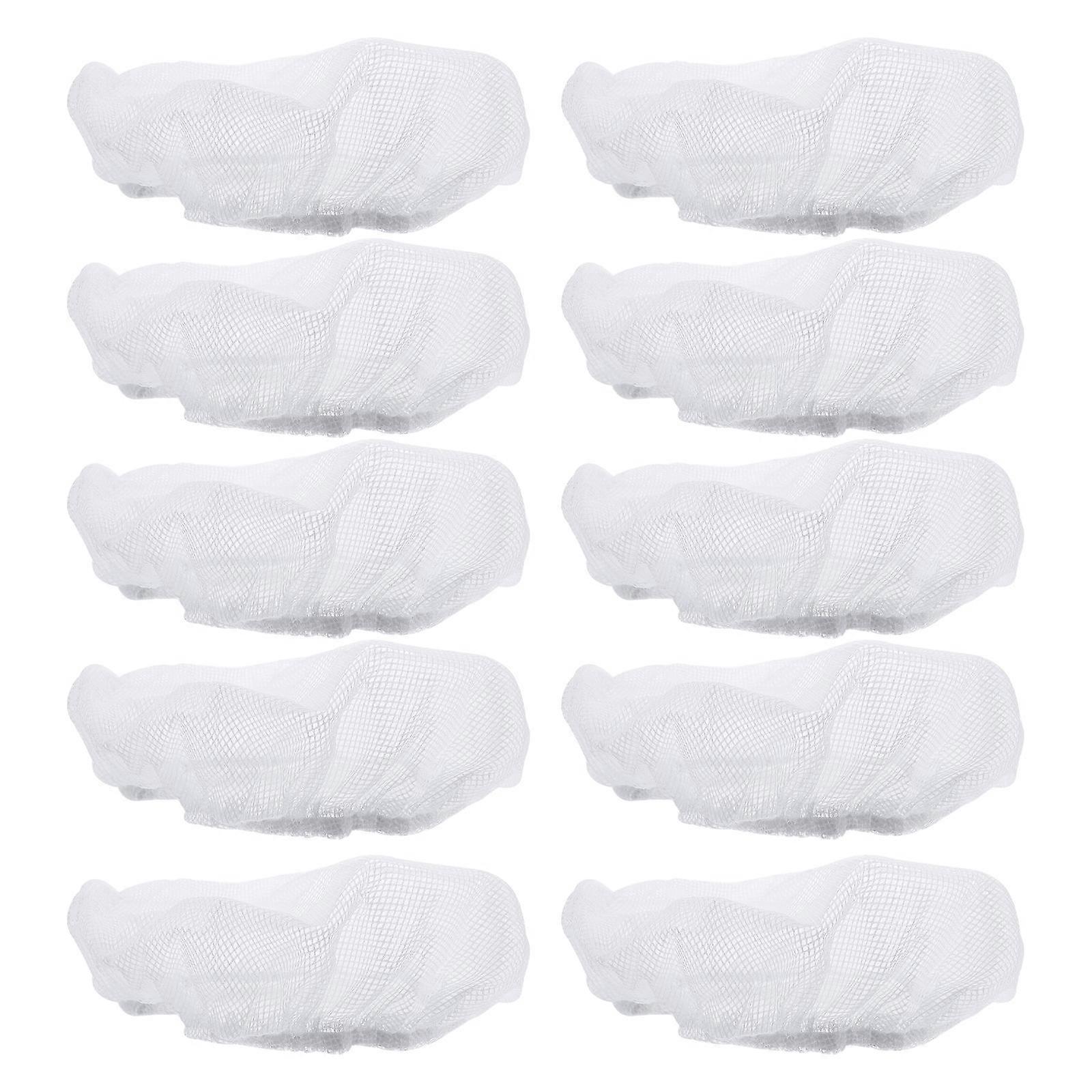 Cuisinier uniforme chapeau restaurant chapeaux de chef conception élastique respirant réutilisable 10Pcs