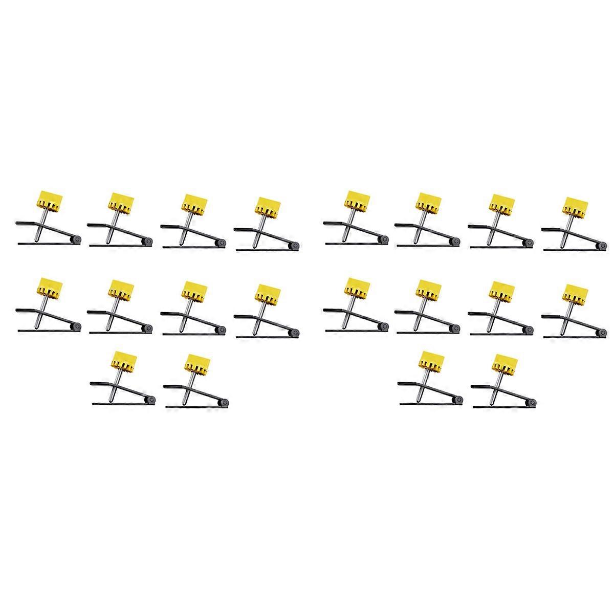 10Pcs Set Manual Tile Locator Wall Tiles Height Regulator Adjustment