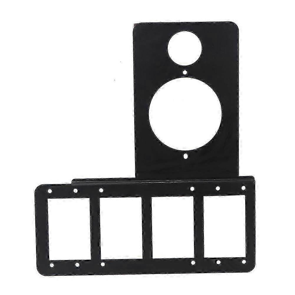 License Plate Frame Holder Mounting Bracket with LED Light Suitable for Certain Brand Jeep Wrangler 2007-2018