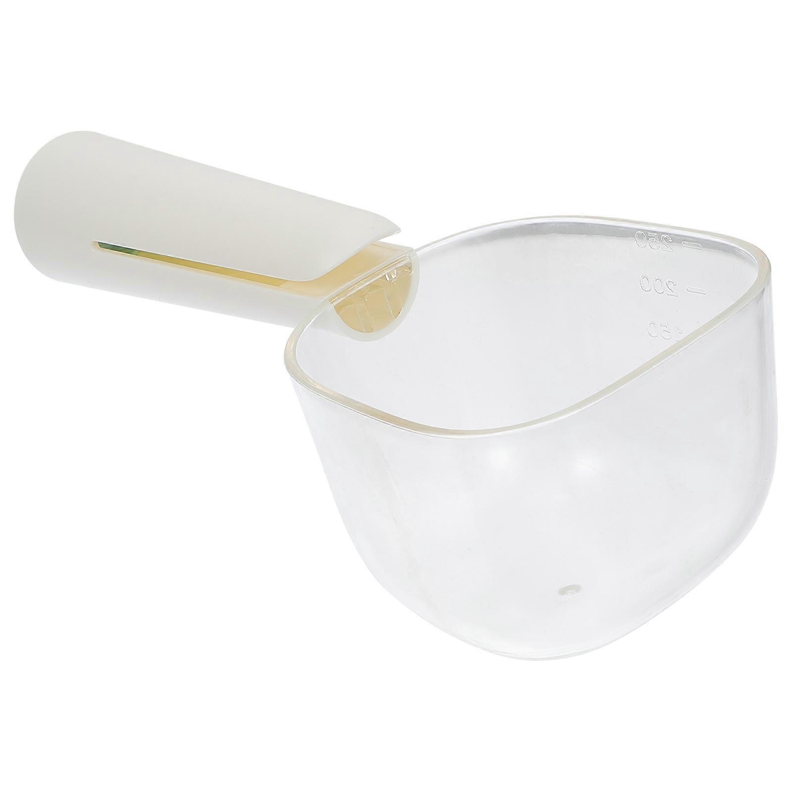 Pet Measuring Spoon Food Scoop Smooth Design for Dog Cat Bird Owners Dry or Liquid Measurement 1Pack