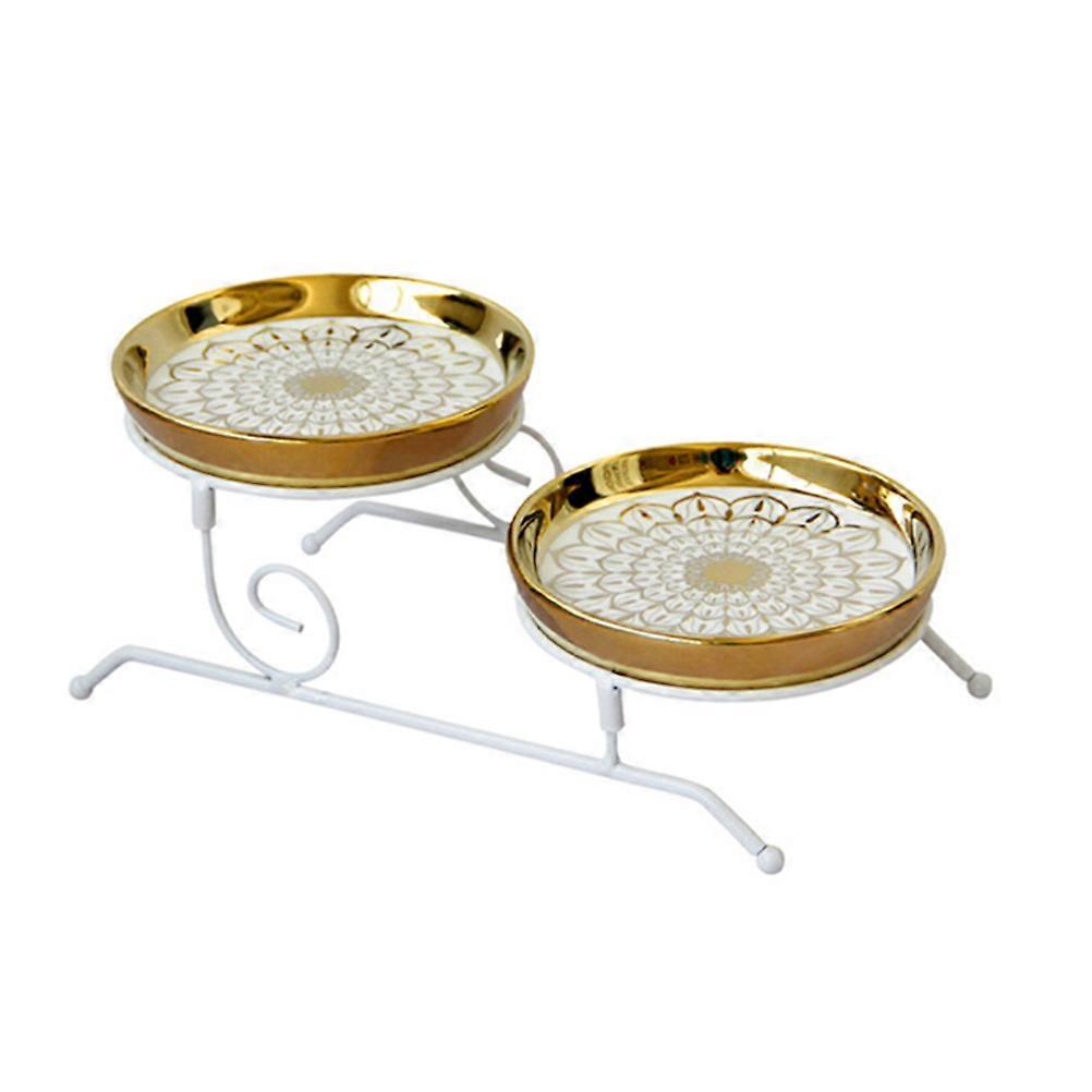 Double Layer Fruit Cake Tray Baking Tools Kitchenware Safe and Hygienic 1Set