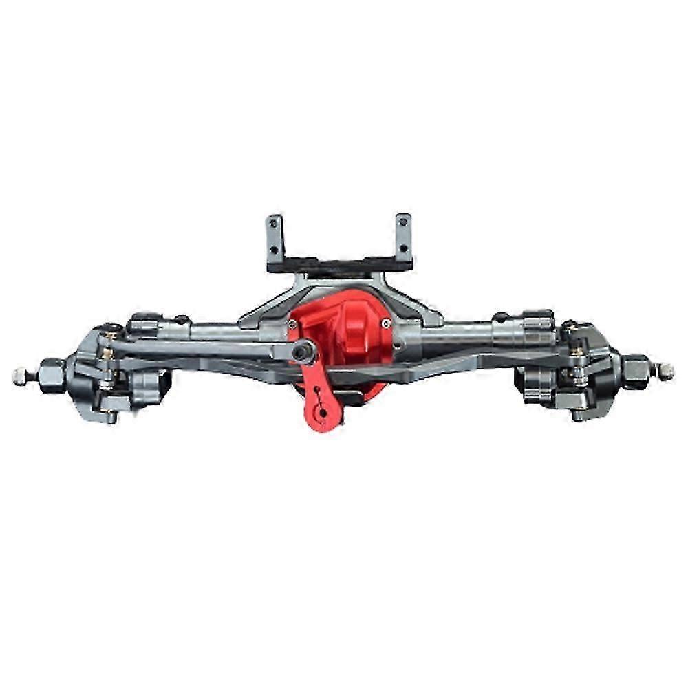 Metal Front and Rear Portal Axle Set for 1/10 RC Rock Crawler Car Axial SCX10 & SCX10 II 90046 9004
