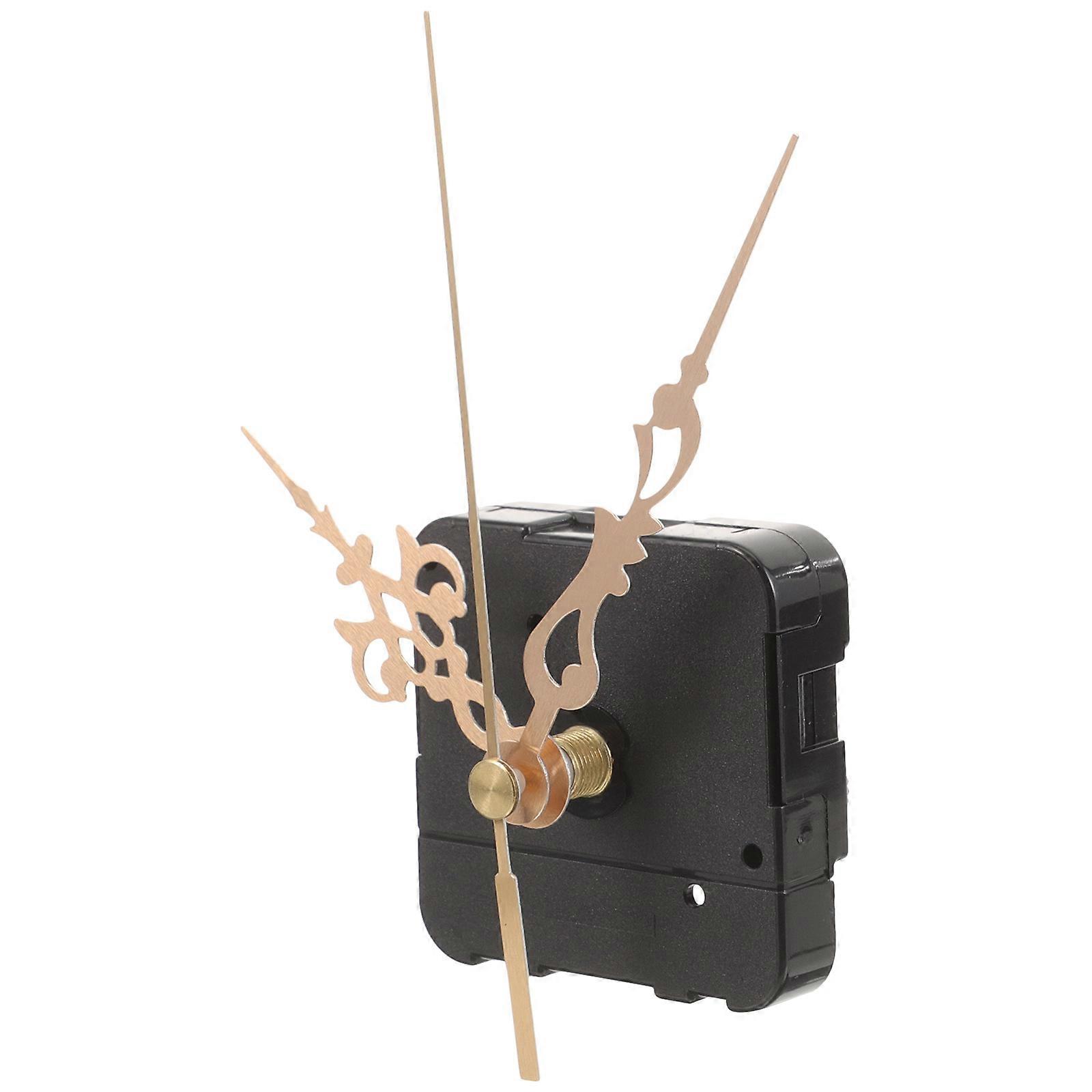 Saat Mekanizması Saat Yönünün Tersine Hareket Diy Saat Yapımı Altın 5.5X5.5Cm Ters 1 Set