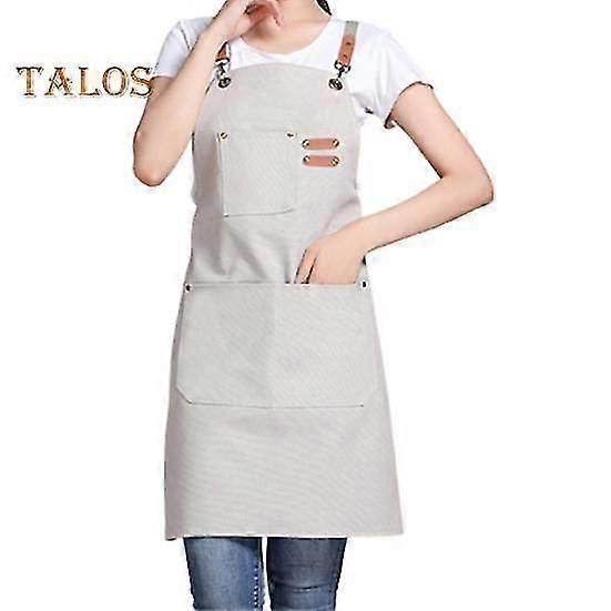 Kitchen Apron Crafting Soft Washable Useful Professional Grade Chef Apron for Restaurant