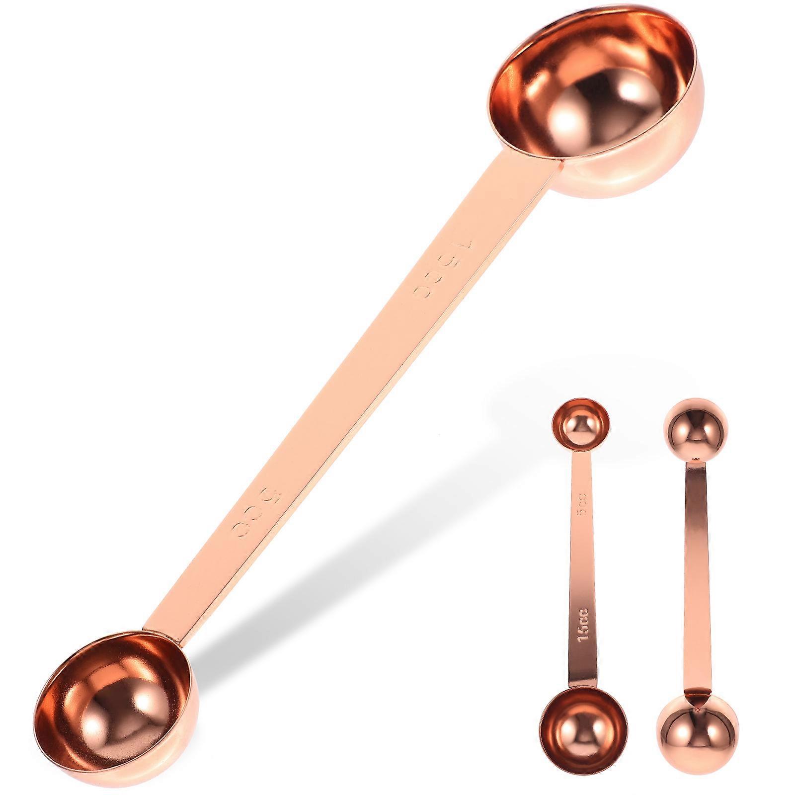 Small Measuring Spoons Coffee Scoop Baking Measuring Spoons for Coffee Beans Sugar Tea Leaves Home Use 1Pack