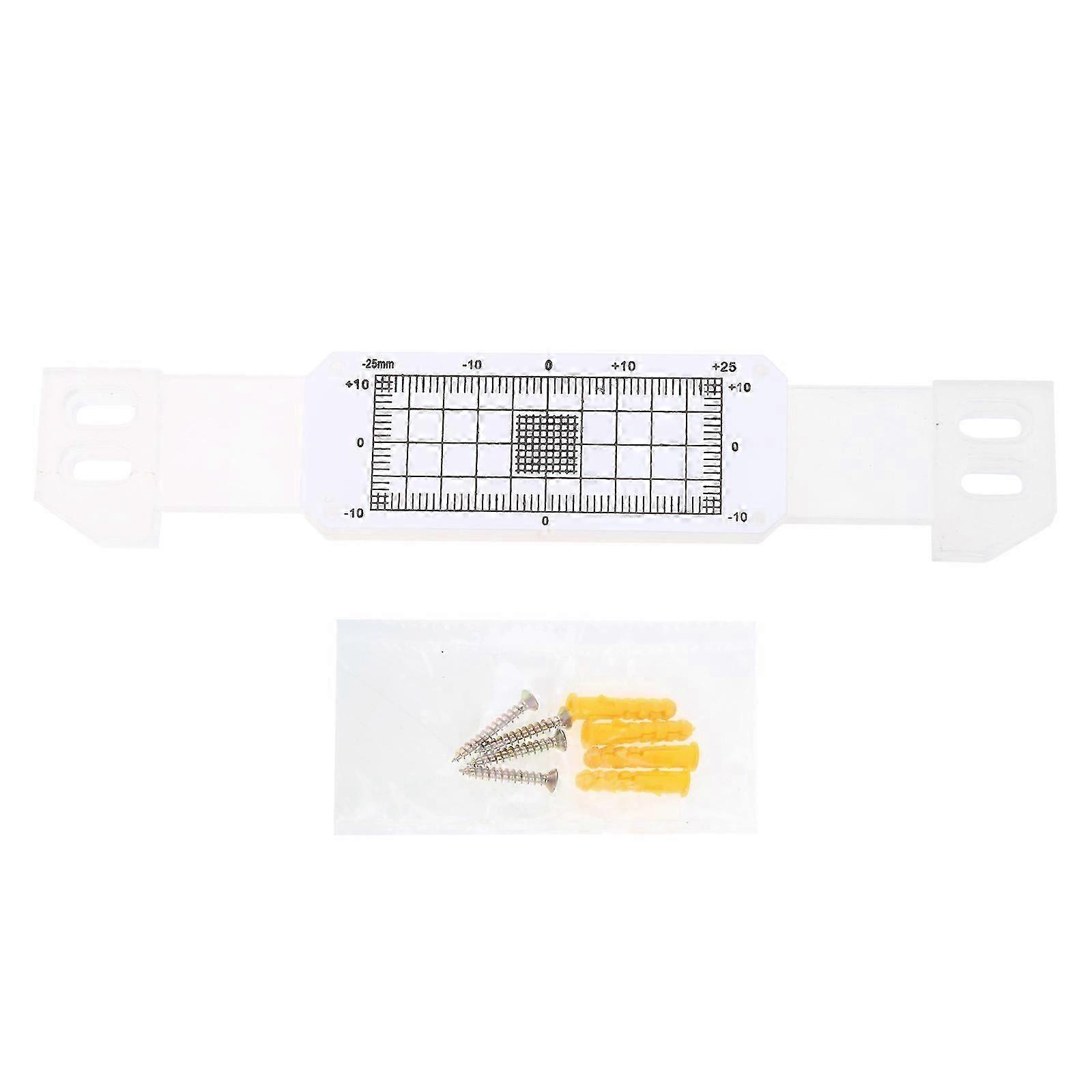 PortableCrack Monitor Plastic Easy to-Use Grids Concrete Crack monitorings Record Standard Tell-Tales Crack Monitors