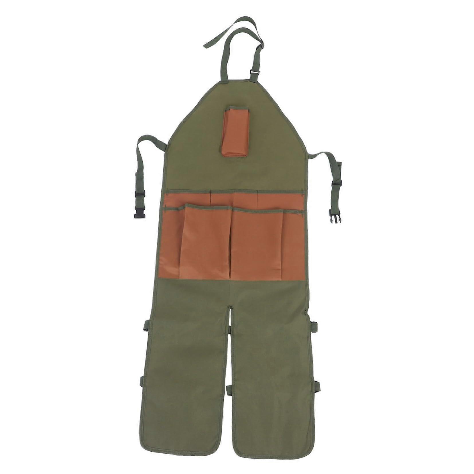 Apron for Garden Tools With Tool Pockets, Split-Leg, Harvesting, Pruning, Mechanics, Gardeners