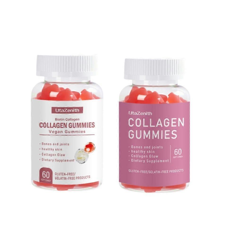 UtaZenith collagen dietary supplement, with vitamin C and vitamin B12, daily supplement, combination pack