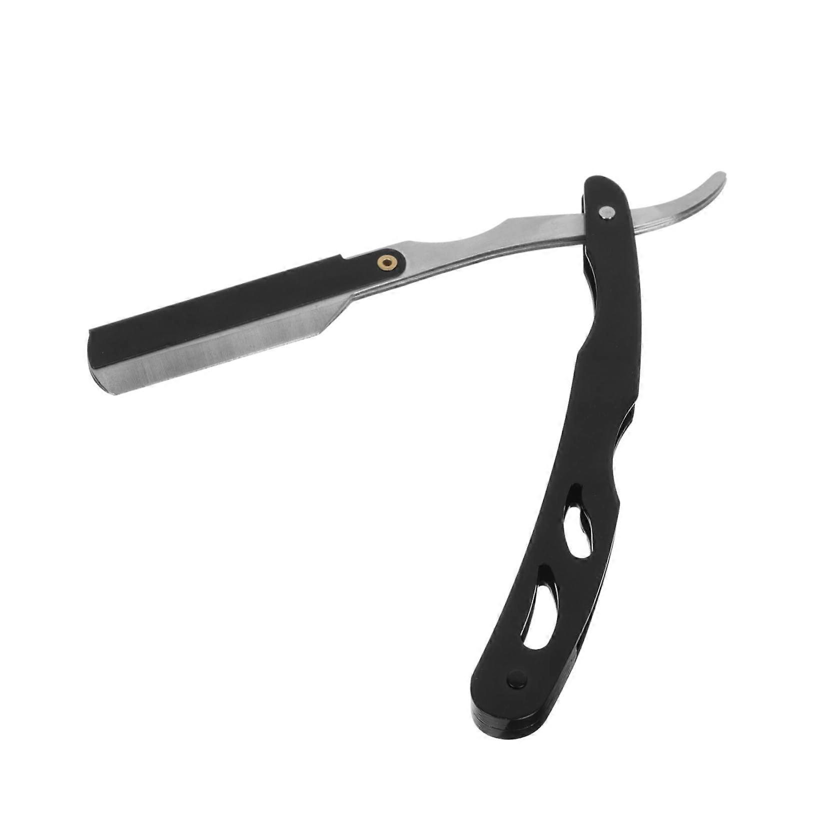 Practical Razor Vintage Manual Beard Trimmer Salon Hairdresser Straight Razor for Precision Grooming