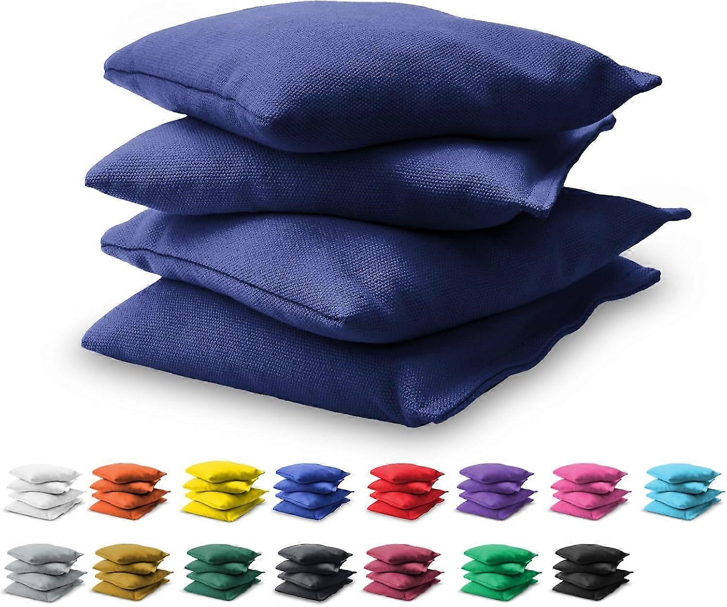 Bean Bag Set (4 All Weather Bean Bags) Navy