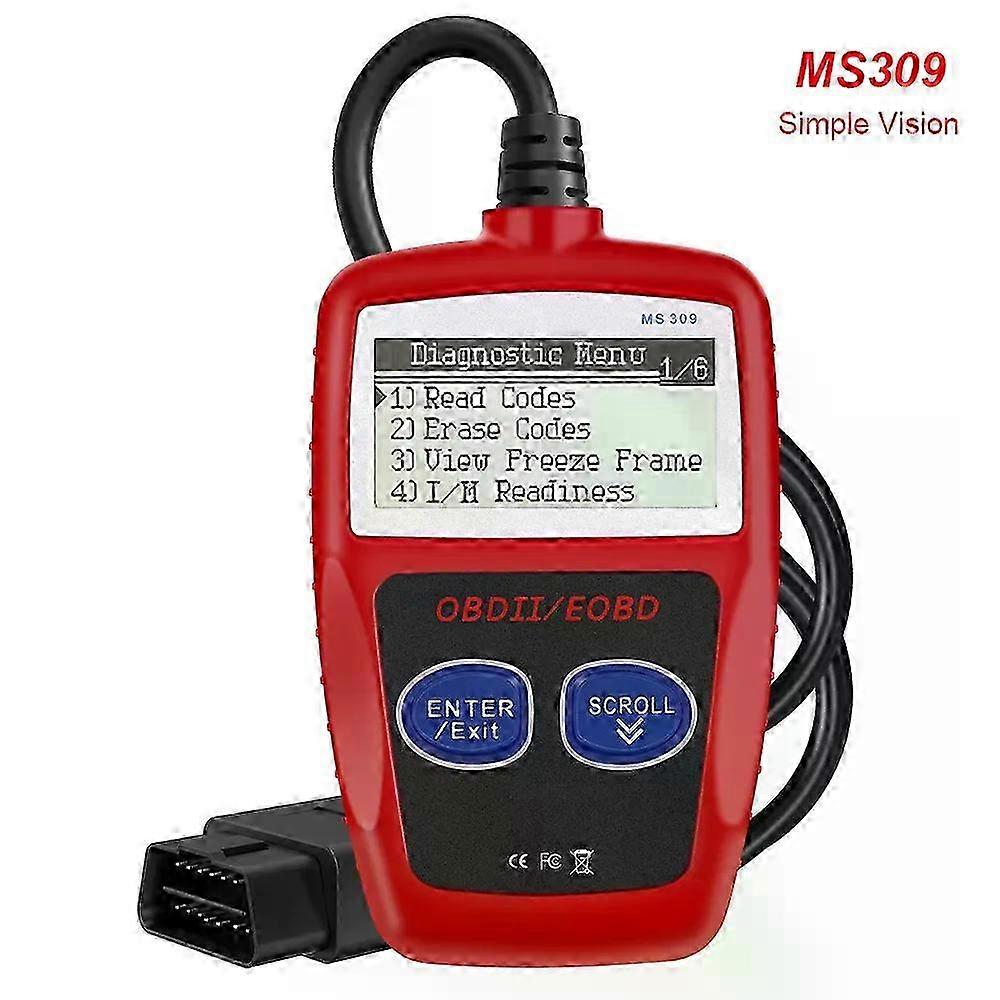 Universal OBD2 Code Reader Fault Code Scanner Multi-language Car Diagnostic Tools for Engine System and Battery Testing