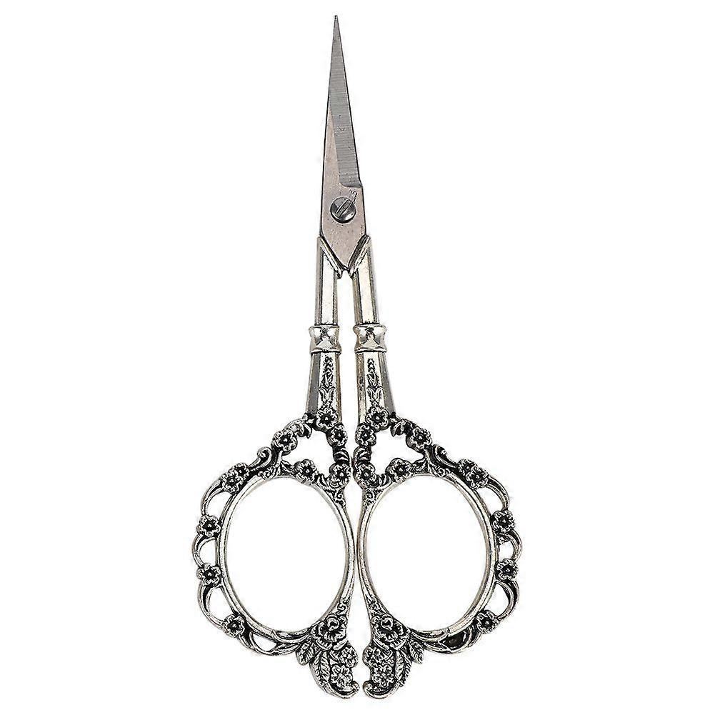 2025 Latest Model  Vintage Scissors Flower Pattern Needlework Cutting Paper