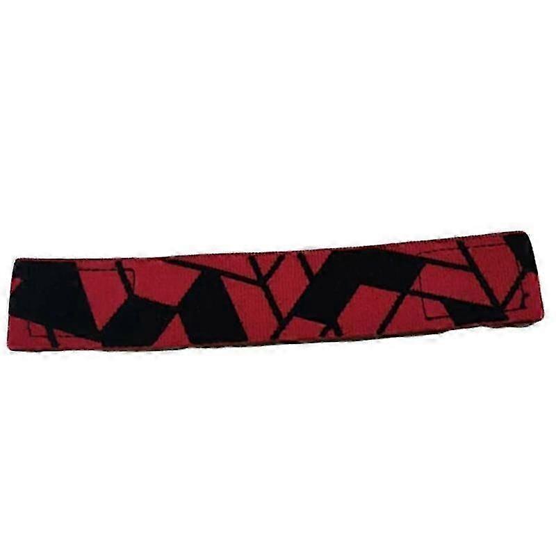 Gaming Headphones Headband with Velour Elastic Ear Band Cushion Replacement for Compatible Models (Red)
