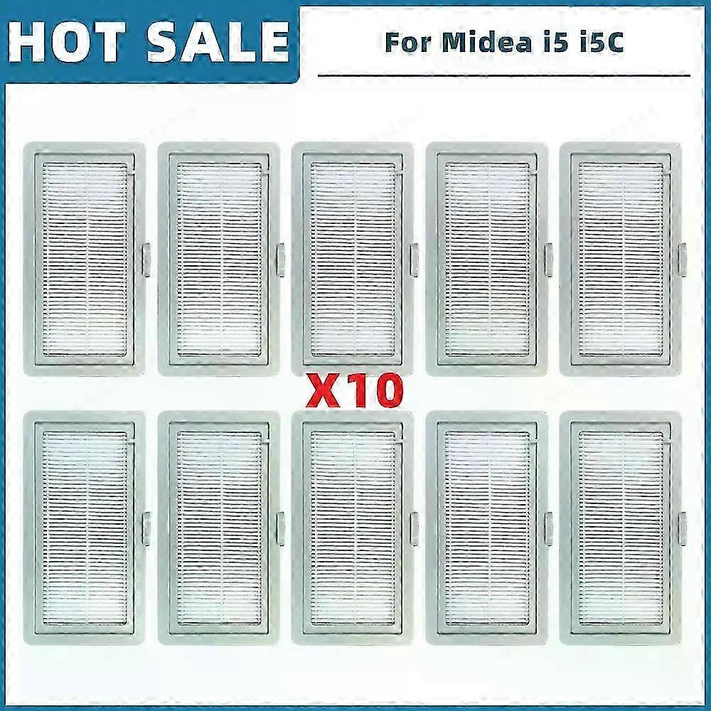 Compatible For Certain Brand i5 i5C VCR10W VCR07 VCR08 MR09 / Certain Brand Powerbot-E VR05R5050WK Spare Parts Side Brush Hepa Filter Mop Ra