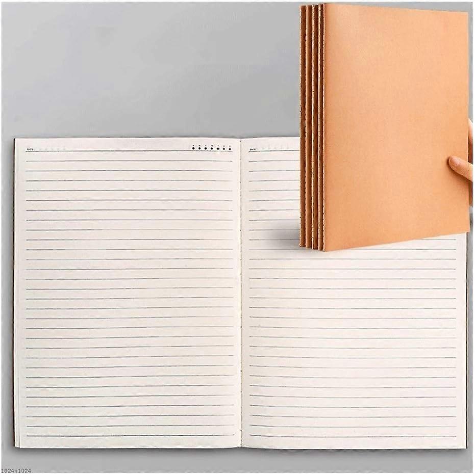 Notizbuch Notebook 5-Pack A4 Ruled Grid Paper Notebooks for Office and Home Use, Original College Style