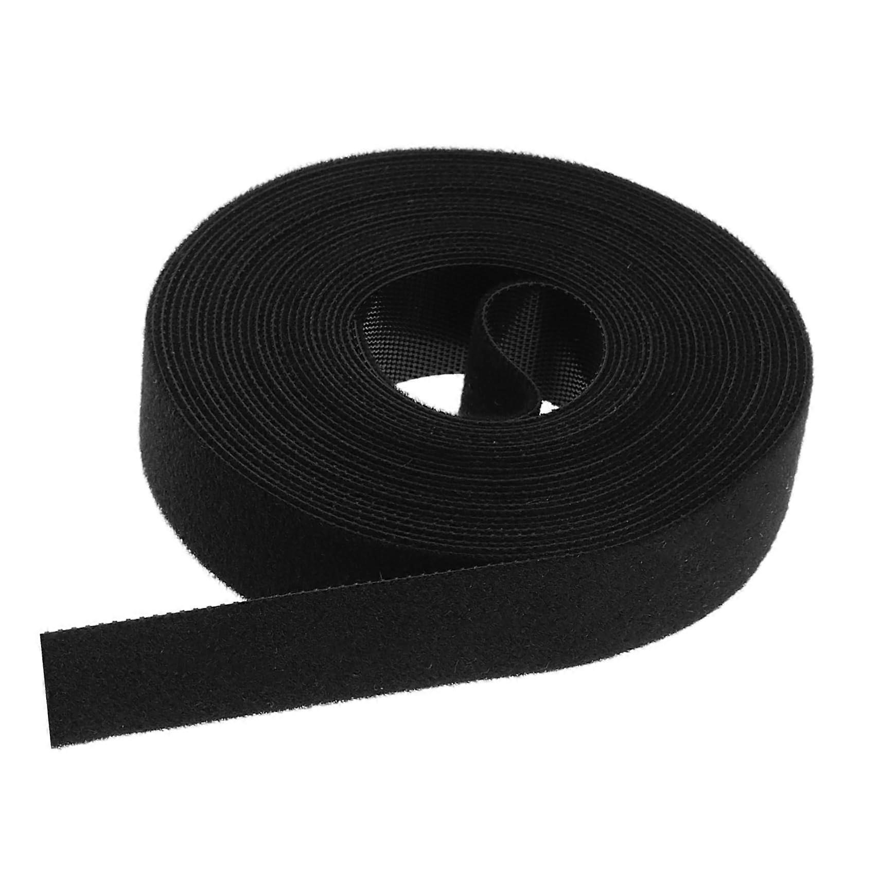 Cable ties, hook and loop straps for cable management, cable bundling with hook and loop tape, wire protection for storage