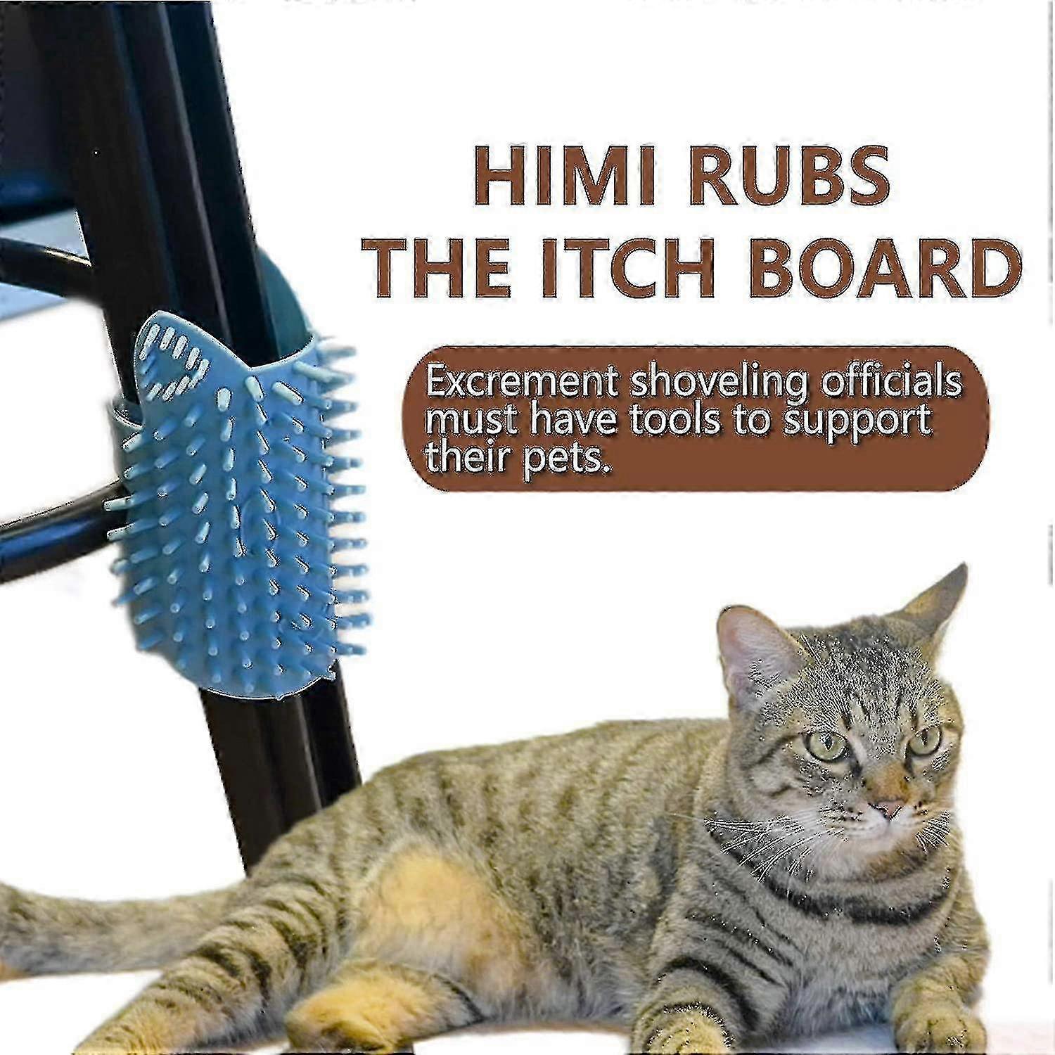 Pet Cat Comb Brush - Multifunctional Tool with Catnip Wedge & Massage Gloves